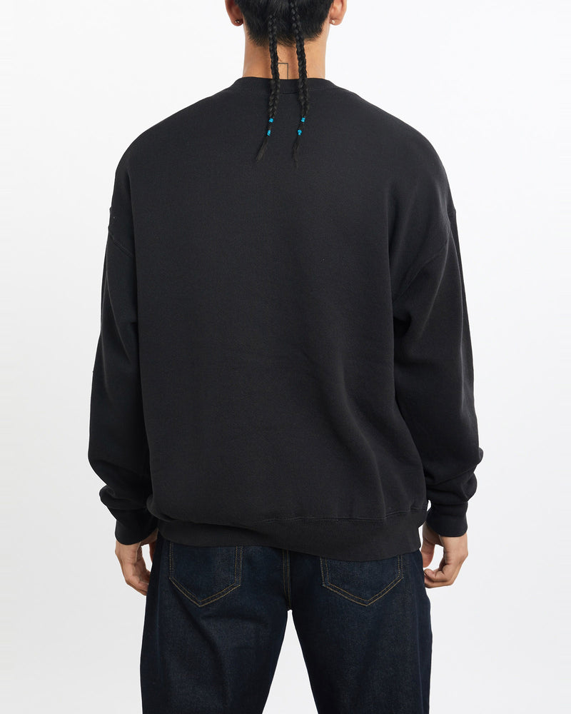 Vintage, NFL, Pittsburgh, Steelers, Sweatshirt, The Real Deal, size large, colour Black, newtown, sydney, australia, thrift store, opshop, preloved, secondhand, sustainable, retro, antique, 70s, 80s, 90s, 2000s, 00s, fashion, clothing, streetwear, trendy, garment, style, boutique, store, shop, archive, sale, cheap, best, top, Sweats and hoodies