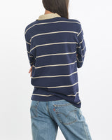 Vintage, 90s, Polo, Ralph, Lauren, Rugby, Shirt, The Real Deal, size small, colour Navy, newtown, sydney, australia, thrift store, opshop, preloved, secondhand, sustainable, retro, antique, 70s, 80s, 90s, 2000s, 00s, fashion, clothing, streetwear, trendy, garment, style, boutique, store, shop, archive, sale, cheap, best, top, Shirts