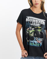 Monster, Jam, Tour, Tee, The Real Deal, size extra small, colour Black, newtown, sydney, australia, thrift store, opshop, preloved, secondhand, sustainable, retro, antique, 70s, 80s, 90s, 2000s, 00s, fashion, clothing, streetwear, trendy, garment, style, boutique, store, shop, archive, sale, cheap, best, top, T-Shirts