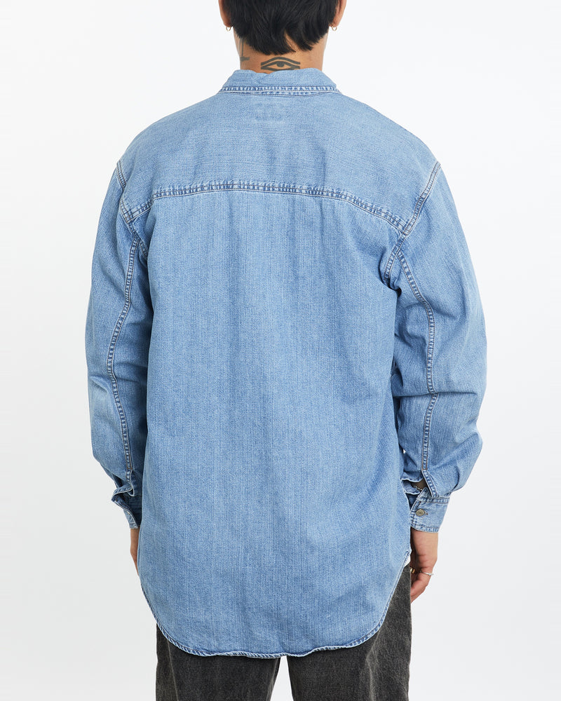 Vintage Levi's Denim Button Up Shirt <br>XL , The Real Deal , newtown, sydney, australia, thrift store, opshop, preloved, secondhand, sustainable, retro, antique, 70s, 80s, 90s, 2000s, 00s, fashion, clothing, streetwear, trendy, garment, style, boutique, store, shop, archive, sale, cheap, best, top