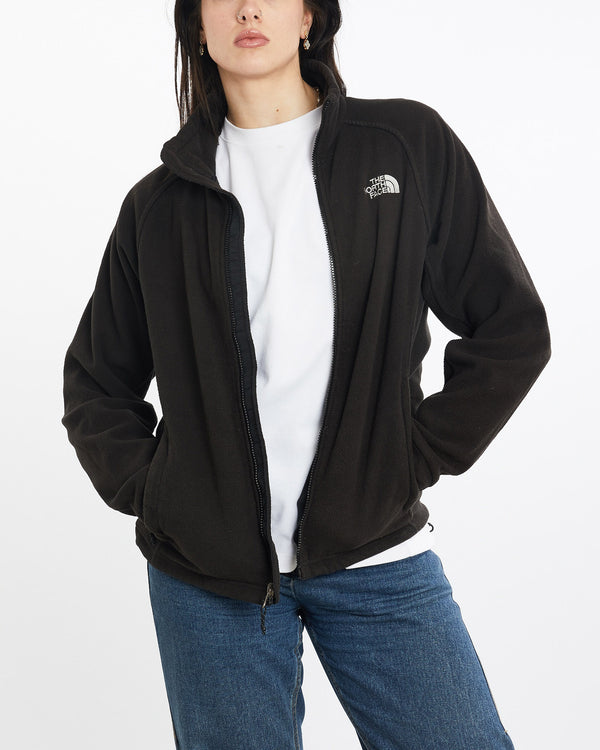Vintage, The, North, Face, Full, Zip, Fleece, Sweatshirt, The Real Deal, size medium, colour Black, newtown, sydney, australia, thrift store, opshop, preloved, secondhand, sustainable, retro, antique, 70s, 80s, 90s, 2000s, 00s, fashion, clothing, streetwear, trendy, garment, style, boutique, store, shop, archive, sale, cheap, best, top, Sweats and hoodies