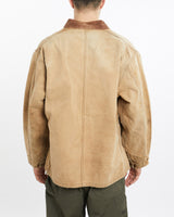 Vintage, Carhartt, Michigan', Jacket, The Real Deal, size extra large, colour Beige, newtown, sydney, australia, thrift store, opshop, preloved, secondhand, sustainable, retro, antique, 70s, 80s, 90s, 2000s, 00s, fashion, clothing, streetwear, trendy, garment, style, boutique, store, shop, archive, sale, cheap, best, top, Jackets