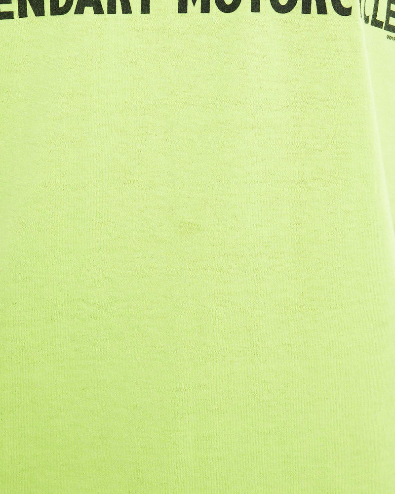 Harley, Davidson, Tee, The Real Deal, size extra small, colour Yellow, newtown, sydney, australia, thrift store, opshop, preloved, secondhand, sustainable, retro, antique, 70s, 80s, 90s, 2000s, 00s, fashion, clothing, streetwear, trendy, garment, style, boutique, store, shop, archive, sale, cheap, best, top, T-Shirts