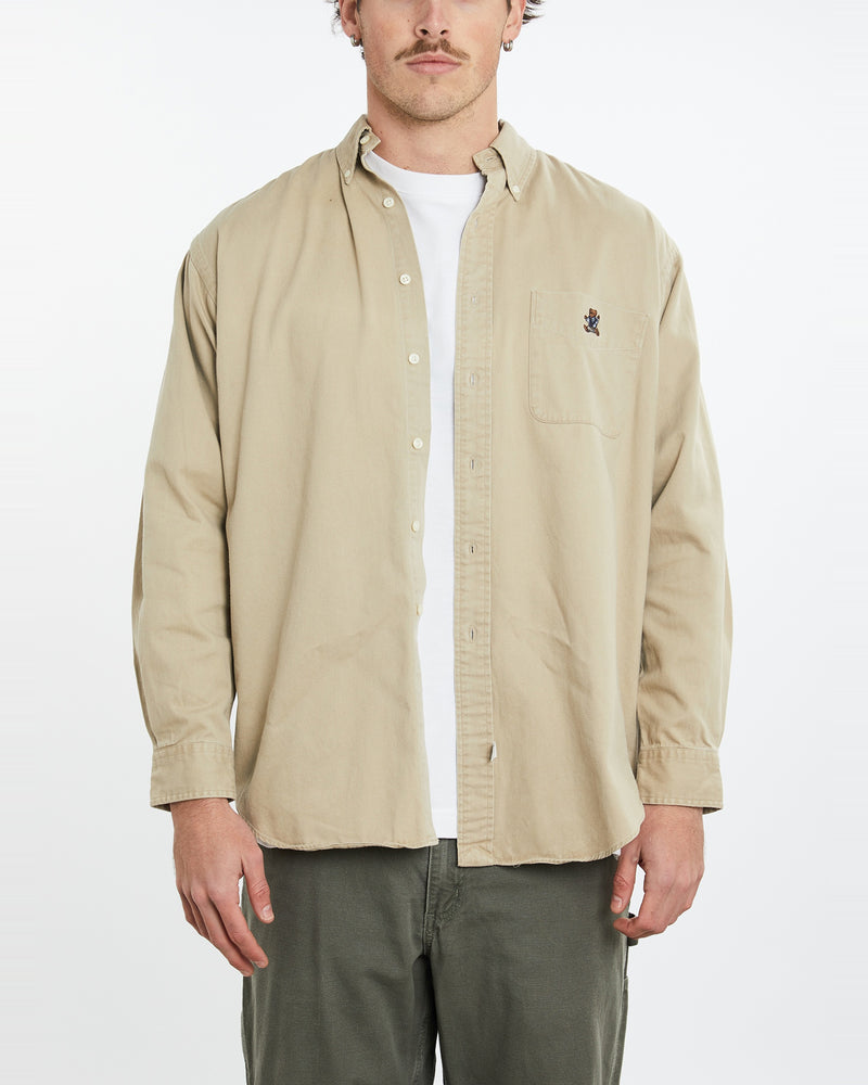 Vintage 90s Ralph Lauren Polo Bear Button Up Shirt <br>XL , The Real Deal , newtown, sydney, australia, thrift store, opshop, preloved, secondhand, sustainable, retro, antique, 70s, 80s, 90s, 2000s, 00s, fashion, clothing, streetwear, trendy, garment, style, boutique, store, shop, archive, sale, cheap, best, top