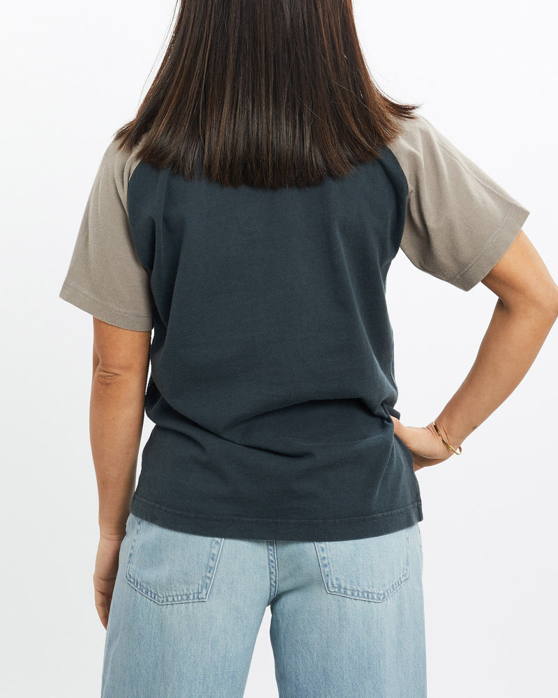 Vintage, Quiksilver, Surf, Tee, The Real Deal, size double extra small, colour Multicolour, newtown, sydney, australia, thrift store, opshop, preloved, secondhand, sustainable, retro, antique, 70s, 80s, 90s, 2000s, 00s, fashion, clothing, streetwear, trendy, garment, style, boutique, store, shop, archive, sale, cheap, best, top, T-Shirts