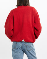 Vintage, 90s, L.L., Bean, Full, Zip, Fleece, Sweatshirt, The Real Deal, size small, colour Red, newtown, sydney, australia, thrift store, opshop, preloved, secondhand, sustainable, retro, antique, 70s, 80s, 90s, 2000s, 00s, fashion, clothing, streetwear, trendy, garment, style, boutique, store, shop, archive, sale, cheap, best, top, Sweats and hoodies