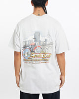 Vintage, Harley, Davidson, Tee, The Real Deal, size extra large, colour Grey, newtown, sydney, australia, thrift store, opshop, preloved, secondhand, sustainable, retro, antique, 70s, 80s, 90s, 2000s, 00s, fashion, clothing, streetwear, trendy, garment, style, boutique, store, shop, archive, sale, cheap, best, top, T-Shirts