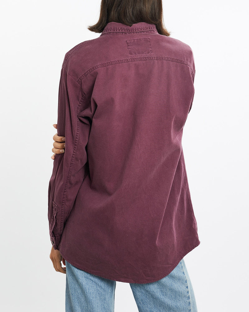Vintage, 90s, Levi's, Button, Up, Shirt, The Real Deal, size small, colour Burgundy, newtown, sydney, australia, thrift store, opshop, preloved, secondhand, sustainable, retro, antique, 70s, 80s, 90s, 2000s, 00s, fashion, clothing, streetwear, trendy, garment, style, boutique, store, shop, archive, sale, cheap, best, top, Shirts