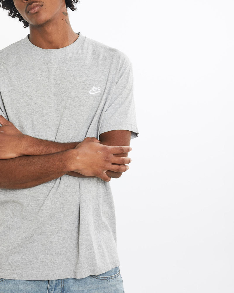 Vintage, 90s, Nike, Tee, The Real Deal, size large, colour Grey, newtown, sydney, australia, thrift store, opshop, preloved, secondhand, sustainable, retro, antique, 70s, 80s, 90s, 2000s, 00s, fashion, clothing, streetwear, trendy, garment, style, boutique, store, shop, archive, sale, cheap, best, top, T-Shirts