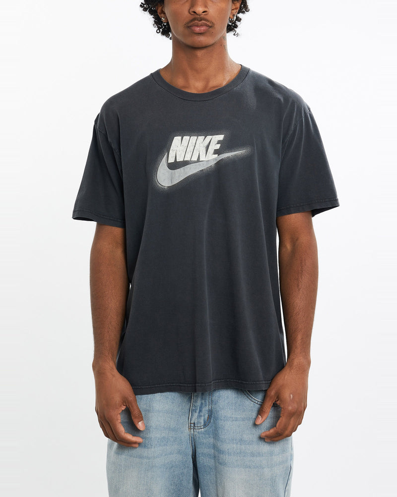 Vintage, Nike, Tee, The Real Deal, size large, colour Black, newtown, sydney, australia, thrift store, opshop, preloved, secondhand, sustainable, retro, antique, 70s, 80s, 90s, 2000s, 00s, fashion, clothing, streetwear, trendy, garment, style, boutique, store, shop, archive, sale, cheap, best, top, T-Shirts