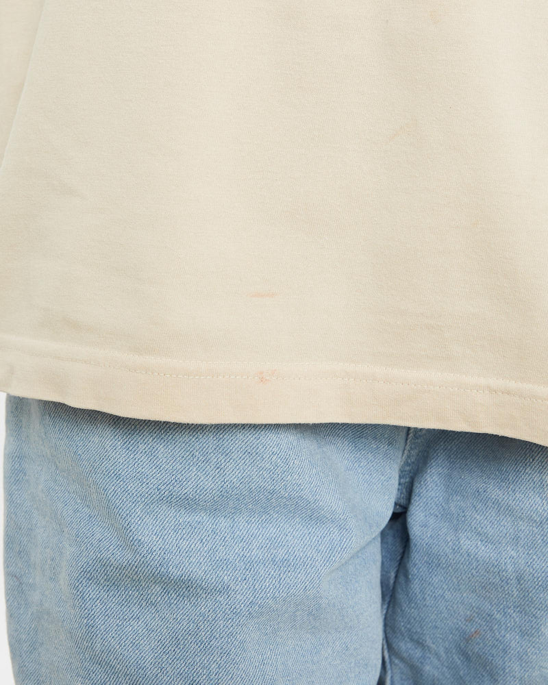 Vintage, Nike, Tee, The Real Deal, size small, colour Beige, newtown, sydney, australia, thrift store, opshop, preloved, secondhand, sustainable, retro, antique, 70s, 80s, 90s, 2000s, 00s, fashion, clothing, streetwear, trendy, garment, style, boutique, store, shop, archive, sale, cheap, best, top, T-Shirts