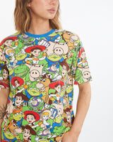 Vintage Disney Toy Story 'Tokyo Resort' Tee <br>M , The Real Deal , newtown, sydney, australia, thrift store, opshop, preloved, secondhand, sustainable, retro, antique, 70s, 80s, 90s, 2000s, 00s, fashion, clothing, streetwear, trendy, garment, style, boutique, store, shop, archive, sale, cheap, best, top