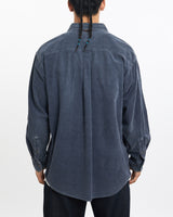 Vintage, Timberland, Corduroy, Button, Up, Shirt, The Real Deal, size large, colour Navy, newtown, sydney, australia, thrift store, opshop, preloved, secondhand, sustainable, retro, antique, 70s, 80s, 90s, 2000s, 00s, fashion, clothing, streetwear, trendy, garment, style, boutique, store, shop, archive, sale, cheap, best, top, Shirts