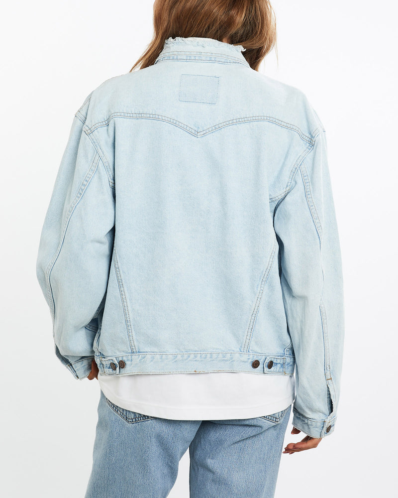 Vintage, Levi's, Denim, Jacket, The Real Deal, size medium, colour Blue, newtown, sydney, australia, thrift store, opshop, preloved, secondhand, sustainable, retro, antique, 70s, 80s, 90s, 2000s, 00s, fashion, clothing, streetwear, trendy, garment, style, boutique, store, shop, archive, sale, cheap, best, top, Jackets
