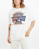 Vintage 1999 NCAA Sooners vs Rebels Independence Bowl Tee <br>L , The Real Deal , newtown, sydney, australia, thrift store, opshop, preloved, secondhand, sustainable, retro, antique, 70s, 80s, 90s, 2000s, 00s, fashion, clothing, streetwear, trendy, garment, style, boutique, store, shop, archive, sale, cheap, best, top