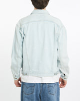 Vintage, 90s, Guess, USA, Denim, Jacket, The Real Deal, size extra large, colour Blue, newtown, sydney, australia, thrift store, opshop, preloved, secondhand, sustainable, retro, antique, 70s, 80s, 90s, 2000s, 00s, fashion, clothing, streetwear, trendy, garment, style, boutique, store, shop, archive, sale, cheap, best, top, Jackets