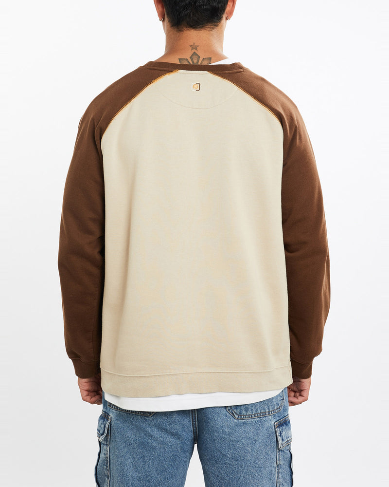 Vintage, 90s, Ocean, Pacific, Sweatshirt, The Real Deal, size extra large, colour Brown, newtown, sydney, australia, thrift store, opshop, preloved, secondhand, sustainable, retro, antique, 70s, 80s, 90s, 2000s, 00s, fashion, clothing, streetwear, trendy, garment, style, boutique, store, shop, archive, sale, cheap, best, top, Sweats and hoodies