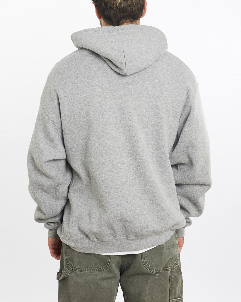 Vintage, 90s, Russell, Athletic, University, of, Lock, Haven, Eagles, Hooded, Sweatshirt, The Real Deal, size large, colour Grey, newtown, sydney, australia, thrift store, opshop, preloved, secondhand, sustainable, retro, antique, 70s, 80s, 90s, 2000s, 00s, fashion, clothing, streetwear, trendy, garment, style, boutique, store, shop, archive, sale, cheap, best, top, Sweats and hoodies