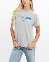 Vintage, Nike, MLB, Chicago, Cubs, Tee, The Real Deal, size extra small, colour Grey, newtown, sydney, australia, thrift store, opshop, preloved, secondhand, sustainable, retro, antique, 70s, 80s, 90s, 2000s, 00s, fashion, clothing, streetwear, trendy, garment, style, boutique, store, shop, archive, sale, cheap, best, top, T-Shirts