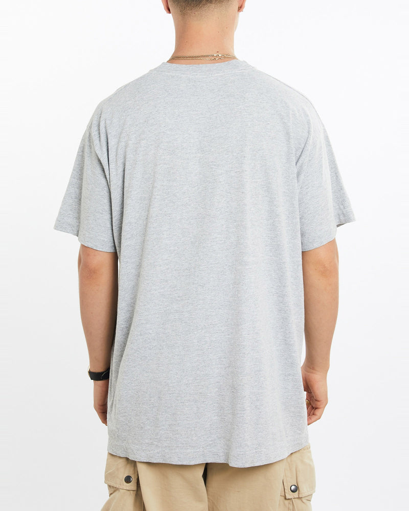 Vintage, 1996, NFL, Pittsburgh, Steelers, Tee, The Real Deal, size large, colour Grey, newtown, sydney, australia, thrift store, opshop, preloved, secondhand, sustainable, retro, antique, 70s, 80s, 90s, 2000s, 00s, fashion, clothing, streetwear, trendy, garment, style, boutique, store, shop, archive, sale, cheap, best, top, T-Shirts