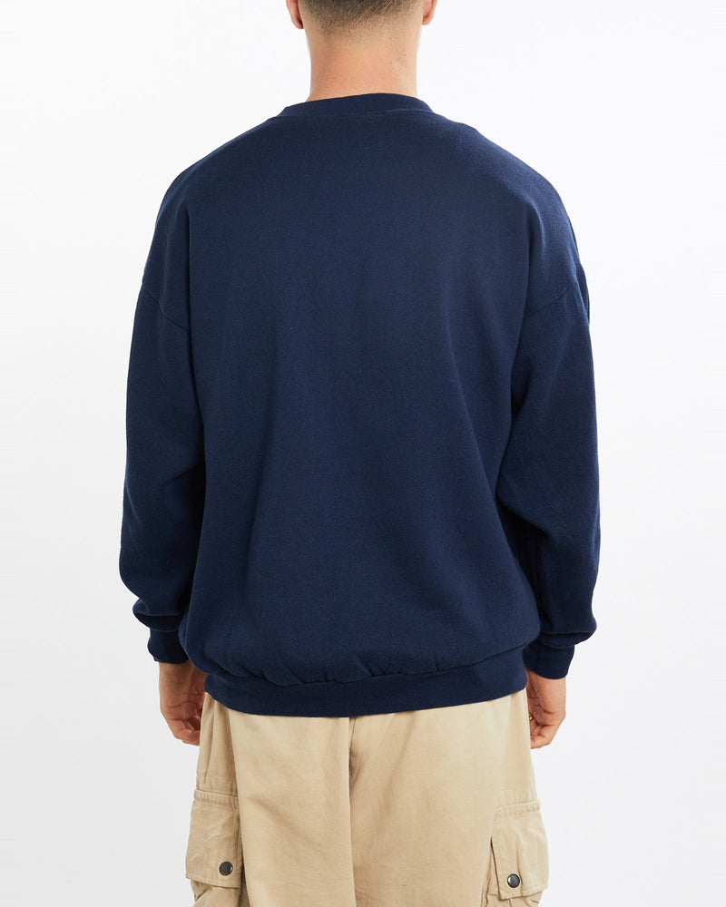 Vintage, 90s, Disney, Winnie, The, Pooh, Sweatshirt, The Real Deal, size large, colour Navy, newtown, sydney, australia, thrift store, opshop, preloved, secondhand, sustainable, retro, antique, 70s, 80s, 90s, 2000s, 00s, fashion, clothing, streetwear, trendy, garment, style, boutique, store, shop, archive, sale, cheap, best, top, Sweats and hoodies