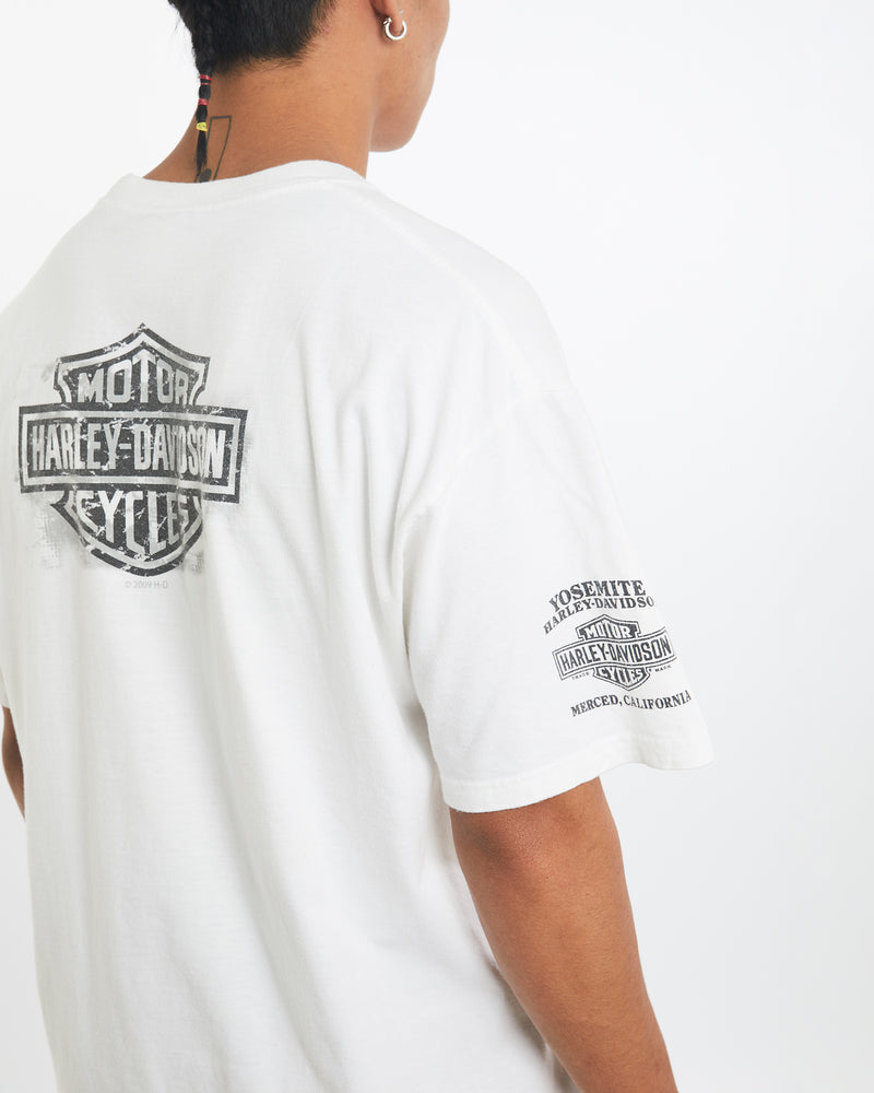 Vintage Harley Davidson Tee <br>L , The Real Deal , newtown, sydney, australia, thrift store, opshop, preloved, secondhand, sustainable, retro, antique, 70s, 80s, 90s, 2000s, 00s, fashion, clothing, streetwear, trendy, garment, style, boutique, store, shop, archive, sale, cheap, best, top