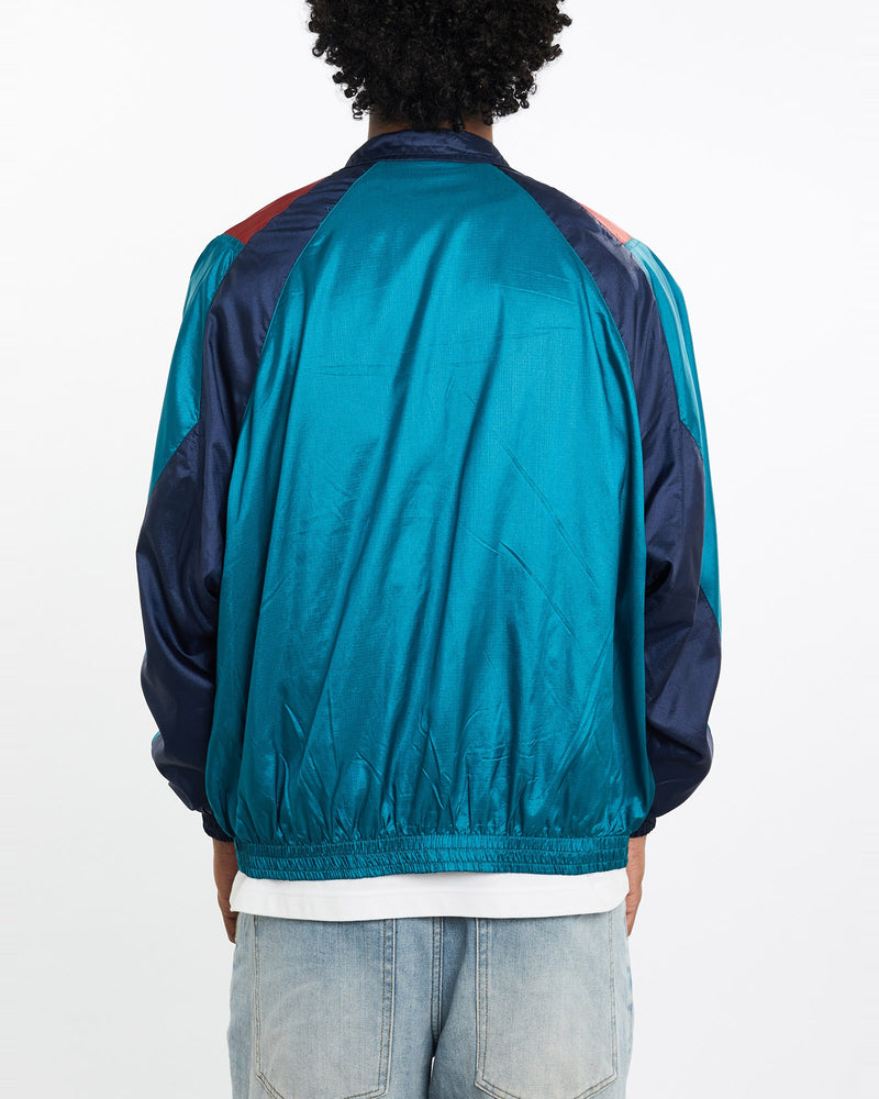 Vintage, 90s, Nike, Track, Jacket, The Real Deal, size large, colour Blue, newtown, sydney, australia, thrift store, opshop, preloved, secondhand, sustainable, retro, antique, 70s, 80s, 90s, 2000s, 00s, fashion, clothing, streetwear, trendy, garment, style, boutique, store, shop, archive, sale, cheap, best, top, Jackets