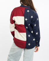 Vintage, 90s, Tommy, Hilfiger, Button, Up, Shirt, The Real Deal, size medium, colour Multicolour, newtown, sydney, australia, thrift store, opshop, preloved, secondhand, sustainable, retro, antique, 70s, 80s, 90s, 2000s, 00s, fashion, clothing, streetwear, trendy, garment, style, boutique, store, shop, archive, sale, cheap, best, top, Shirts