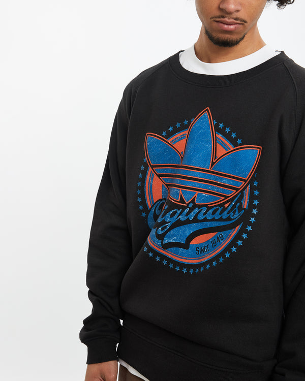 Vintage Adidas Sweatshirt <br>M , The Real Deal , newtown, sydney, australia, thrift store, opshop, preloved, secondhand, sustainable, retro, antique, 70s, 80s, 90s, 2000s, 00s, fashion, clothing, streetwear, trendy, garment, style, boutique, store, shop, archive, sale, cheap, best, top