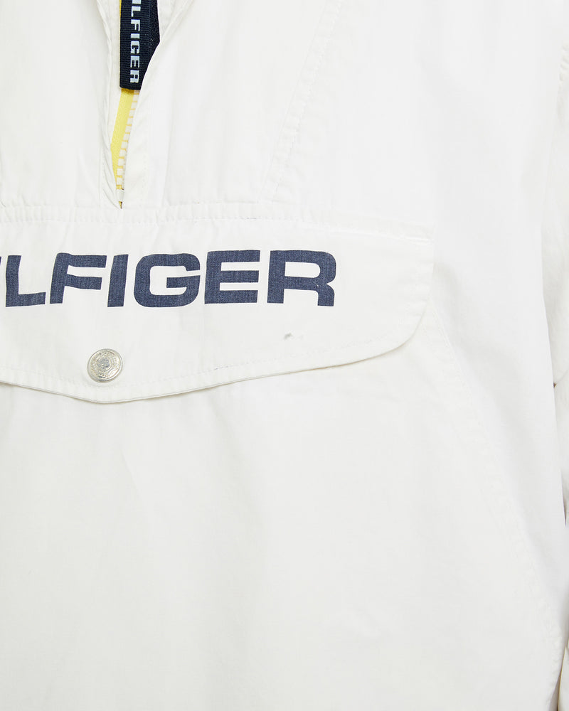 Vintage 90s Tommy Hilfiger Windbreaker Jacket <br>L , The Real Deal , newtown, sydney, australia, thrift store, opshop, preloved, secondhand, sustainable, retro, antique, 70s, 80s, 90s, 2000s, 00s, fashion, clothing, streetwear, trendy, garment, style, boutique, store, shop, archive, sale, cheap, best, top