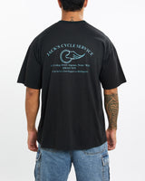 Vintage, Harley, Davidson, Tee, The Real Deal, size large, colour Black, newtown, sydney, australia, thrift store, opshop, preloved, secondhand, sustainable, retro, antique, 70s, 80s, 90s, 2000s, 00s, fashion, clothing, streetwear, trendy, garment, style, boutique, store, shop, archive, sale, cheap, best, top, T-Shirts