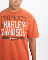 Vintage Harley Davidson Tee <br>L , The Real Deal , newtown, sydney, australia, thrift store, opshop, preloved, secondhand, sustainable, retro, antique, 70s, 80s, 90s, 2000s, 00s, fashion, clothing, streetwear, trendy, garment, style, boutique, store, shop, archive, sale, cheap, best, top