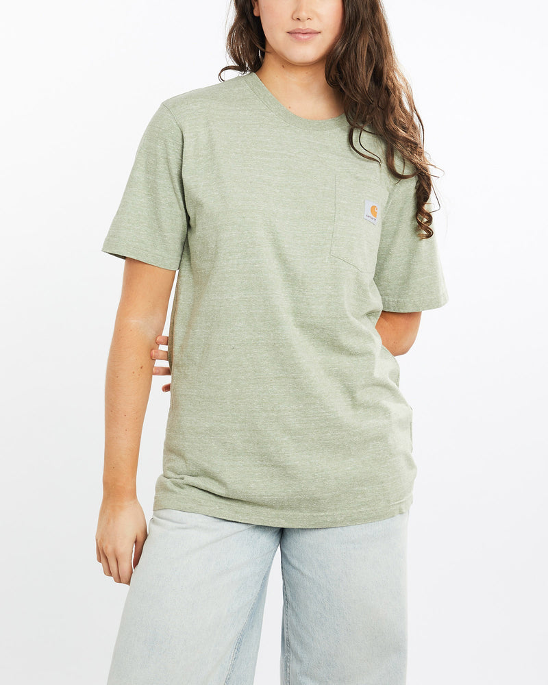 Vintage, Carhartt, Pocket, Tee, The Real Deal, size medium, colour Green, newtown, sydney, australia, thrift store, opshop, preloved, secondhand, sustainable, retro, antique, 70s, 80s, 90s, 2000s, 00s, fashion, clothing, streetwear, trendy, garment, style, boutique, store, shop, archive, sale, cheap, best, top, T-Shirts