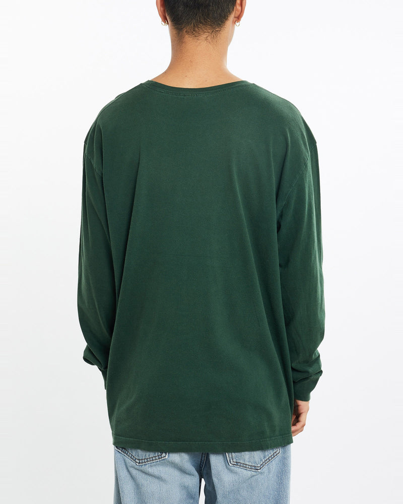 Vintage, Ralph, Lauren, Polo, Sport, Long, Sleeve, Tee, The Real Deal, size extra large, colour Green, newtown, sydney, australia, thrift store, opshop, preloved, secondhand, sustainable, retro, antique, 70s, 80s, 90s, 2000s, 00s, fashion, clothing, streetwear, trendy, garment, style, boutique, store, shop, archive, sale, cheap, best, top, T-Shirts