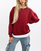 Vintage, 90s, Russell, Athletic, Sweatshirt, The Real Deal, size small, colour Red, newtown, sydney, australia, thrift store, opshop, preloved, secondhand, sustainable, retro, antique, 70s, 80s, 90s, 2000s, 00s, fashion, clothing, streetwear, trendy, garment, style, boutique, store, shop, archive, sale, cheap, best, top, Sweats and hoodies