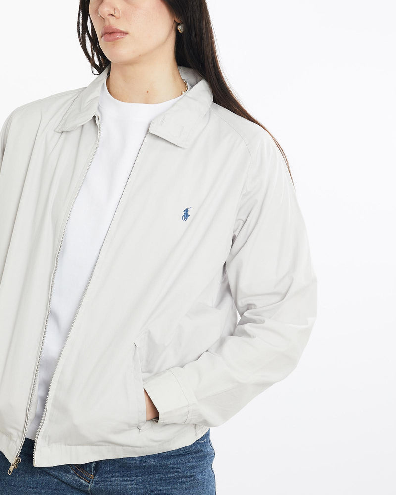 Vintage, 90s, Polo, Ralph, Lauren, Harrington, Jacket, The Real Deal, size medium, colour Beige, newtown, sydney, australia, thrift store, opshop, preloved, secondhand, sustainable, retro, antique, 70s, 80s, 90s, 2000s, 00s, fashion, clothing, streetwear, trendy, garment, style, boutique, store, shop, archive, sale, cheap, best, top, Jackets