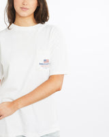 Vintage, 1998, Harley, Davidson, Big, Moose', Tee, The Real Deal, size medium, colour White, newtown, sydney, australia, thrift store, opshop, preloved, secondhand, sustainable, retro, antique, 70s, 80s, 90s, 2000s, 00s, fashion, clothing, streetwear, trendy, garment, style, boutique, store, shop, archive, sale, cheap, best, top, T-Shirts