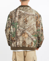 Vintage, Realtree, Camo, Reversible, Puffer, Jacket, The Real Deal, size large, colour Brown, newtown, sydney, australia, thrift store, opshop, preloved, secondhand, sustainable, retro, antique, 70s, 80s, 90s, 2000s, 00s, fashion, clothing, streetwear, trendy, garment, style, boutique, store, shop, archive, sale, cheap, best, top, Jackets