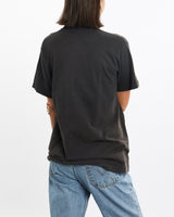 Vintage, Alaska, Tee, The Real Deal, size small, colour Black, newtown, sydney, australia, thrift store, opshop, preloved, secondhand, sustainable, retro, antique, 70s, 80s, 90s, 2000s, 00s, fashion, clothing, streetwear, trendy, garment, style, boutique, store, shop, archive, sale, cheap, best, top, T-Shirts