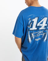 Vintage, Tony, Stewart, NASCAR, Racing, Tee, The Real Deal, size large, colour Blue, newtown, sydney, australia, thrift store, opshop, preloved, secondhand, sustainable, retro, antique, 70s, 80s, 90s, 2000s, 00s, fashion, clothing, streetwear, trendy, garment, style, boutique, store, shop, archive, sale, cheap, best, top, T-Shirts