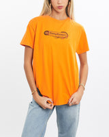 Vintage, Harley, Davidson, Tee, The Real Deal, size extra small, colour Orange, newtown, sydney, australia, thrift store, opshop, preloved, secondhand, sustainable, retro, antique, 70s, 80s, 90s, 2000s, 00s, fashion, clothing, streetwear, trendy, garment, style, boutique, store, shop, archive, sale, cheap, best, top, T-Shirts