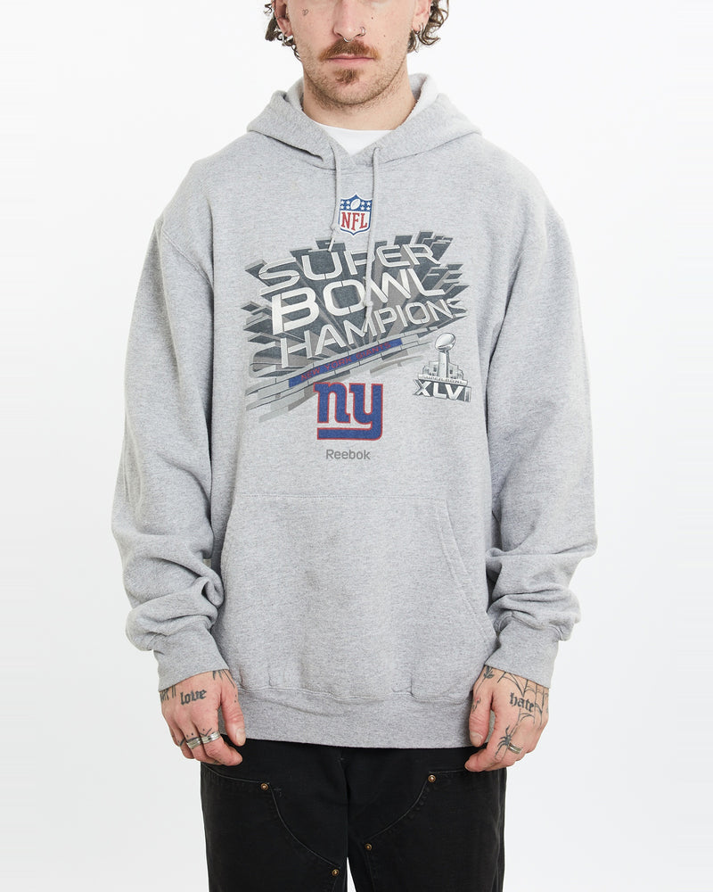Vintage NFL New York Giants Hooded Sweatshirt L – The Real Deal