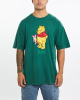 Vintage, 90s, Disney, Winnie, The, Pooh, Tee, The Real Deal, size extra large, colour Green, newtown, sydney, australia, thrift store, opshop, preloved, secondhand, sustainable, retro, antique, 70s, 80s, 90s, 2000s, 00s, fashion, clothing, streetwear, trendy, garment, style, boutique, store, shop, archive, sale, cheap, best, top, T-Shirts