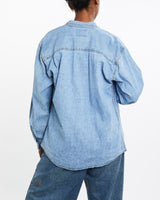 Vintage, 90s, Levi's, Denim, Button, Up, Shirt, The Real Deal, size medium, colour Blue, newtown, sydney, australia, thrift store, opshop, preloved, secondhand, sustainable, retro, antique, 70s, 80s, 90s, 2000s, 00s, fashion, clothing, streetwear, trendy, garment, style, boutique, store, shop, archive, sale, cheap, best, top, Shirts