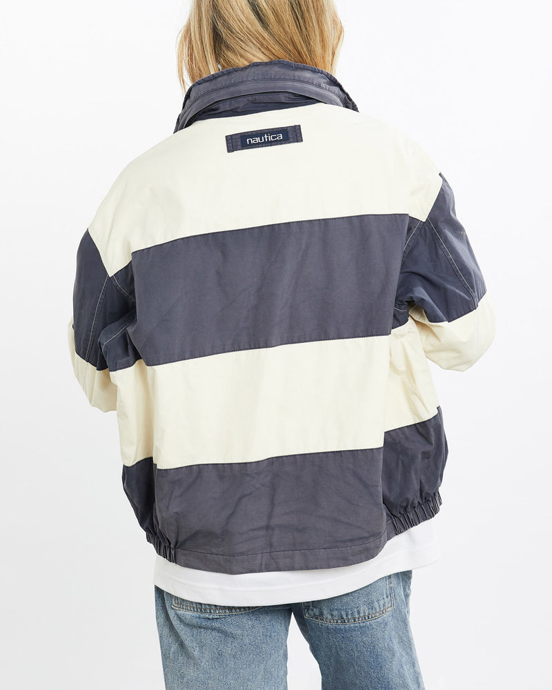 Vintage, 90s, Nautica, Windbreaker, Jacket, The Real Deal, size small, colour Multicolour, newtown, sydney, australia, thrift store, opshop, preloved, secondhand, sustainable, retro, antique, 70s, 80s, 90s, 2000s, 00s, fashion, clothing, streetwear, trendy, garment, style, boutique, store, shop, archive, sale, cheap, best, top, Jackets