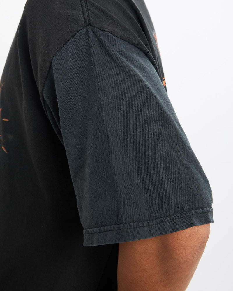 Vintage, Harley, Davidson, Tee, The Real Deal, size large, colour Black, newtown, sydney, australia, thrift store, opshop, preloved, secondhand, sustainable, retro, antique, 70s, 80s, 90s, 2000s, 00s, fashion, clothing, streetwear, trendy, garment, style, boutique, store, shop, archive, sale, cheap, best, top, T-Shirts