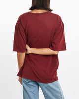 Vintage, Australian, Aboriginal, Rock, Art, Tee, The Real Deal, size medium, colour Burgundy, newtown, sydney, australia, thrift store, opshop, preloved, secondhand, sustainable, retro, antique, 70s, 80s, 90s, 2000s, 00s, fashion, clothing, streetwear, trendy, garment, style, boutique, store, shop, archive, sale, cheap, best, top, T-Shirts