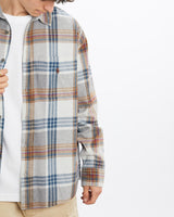 Vintage, 90s, Polo, Ralph, Lauren, Flannelette, Button, Up, Shirt, The Real Deal, size large, colour Multicolour, newtown, sydney, australia, thrift store, opshop, preloved, secondhand, sustainable, retro, antique, 70s, 80s, 90s, 2000s, 00s, fashion, clothing, streetwear, trendy, garment, style, boutique, store, shop, archive, sale, cheap, best, top, Shirts