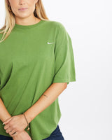 Vintage, Nike, Tee, The Real Deal, size medium, colour Green, newtown, sydney, australia, thrift store, opshop, preloved, secondhand, sustainable, retro, antique, 70s, 80s, 90s, 2000s, 00s, fashion, clothing, streetwear, trendy, garment, style, boutique, store, shop, archive, sale, cheap, best, top, T-Shirts