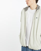 Vintage, Nautica, Competition, Full, Zip, Fleece, Sweatshirt, The Real Deal, size extra large, colour Beige, newtown, sydney, australia, thrift store, opshop, preloved, secondhand, sustainable, retro, antique, 70s, 80s, 90s, 2000s, 00s, fashion, clothing, streetwear, trendy, garment, style, boutique, store, shop, archive, sale, cheap, best, top, Sweats and hoodies